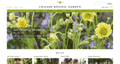Desktop Screenshot of chicagobotanic.org