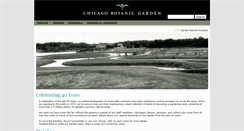 Desktop Screenshot of forty.chicagobotanic.org